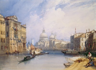 Het Grote Kanaal, Venetië, 1879 door William Callow